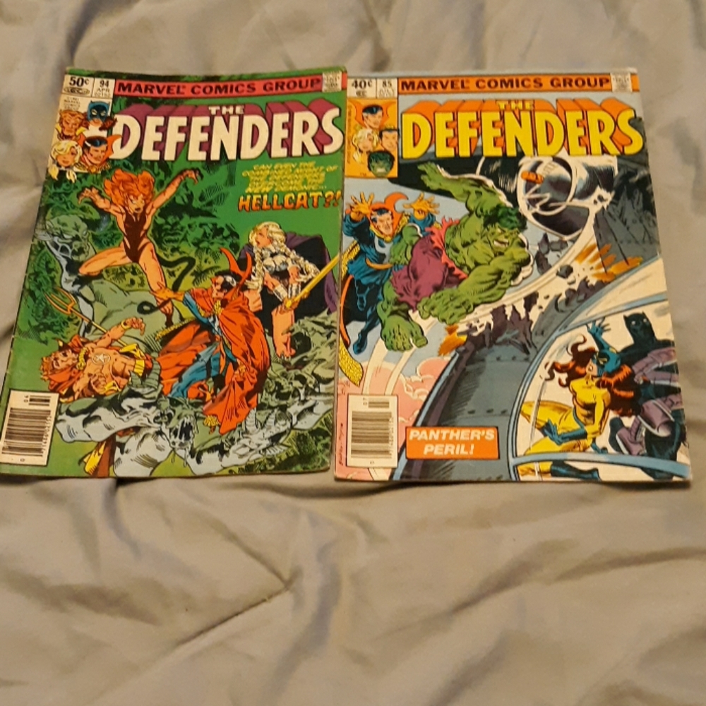 Marvel The Defenders comics